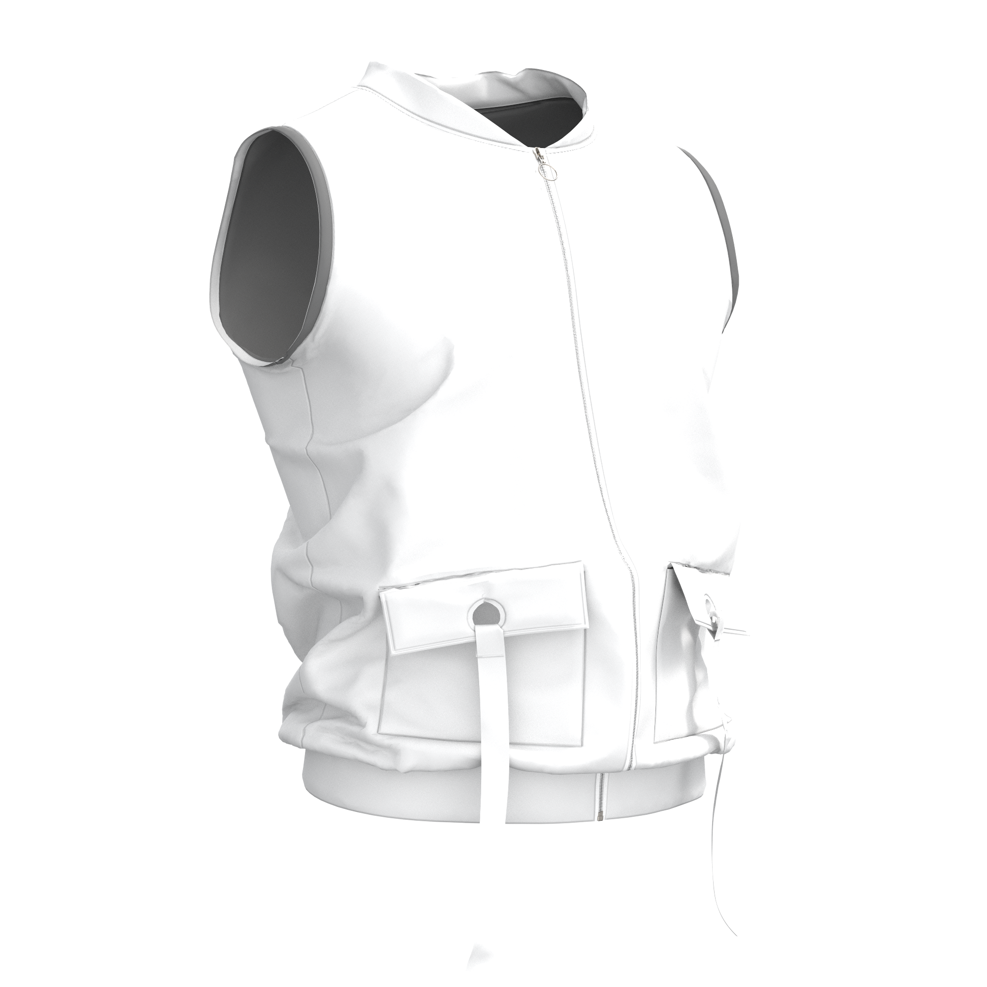 Gear Vest Mockup with Technical Straps and Functional Storage preview