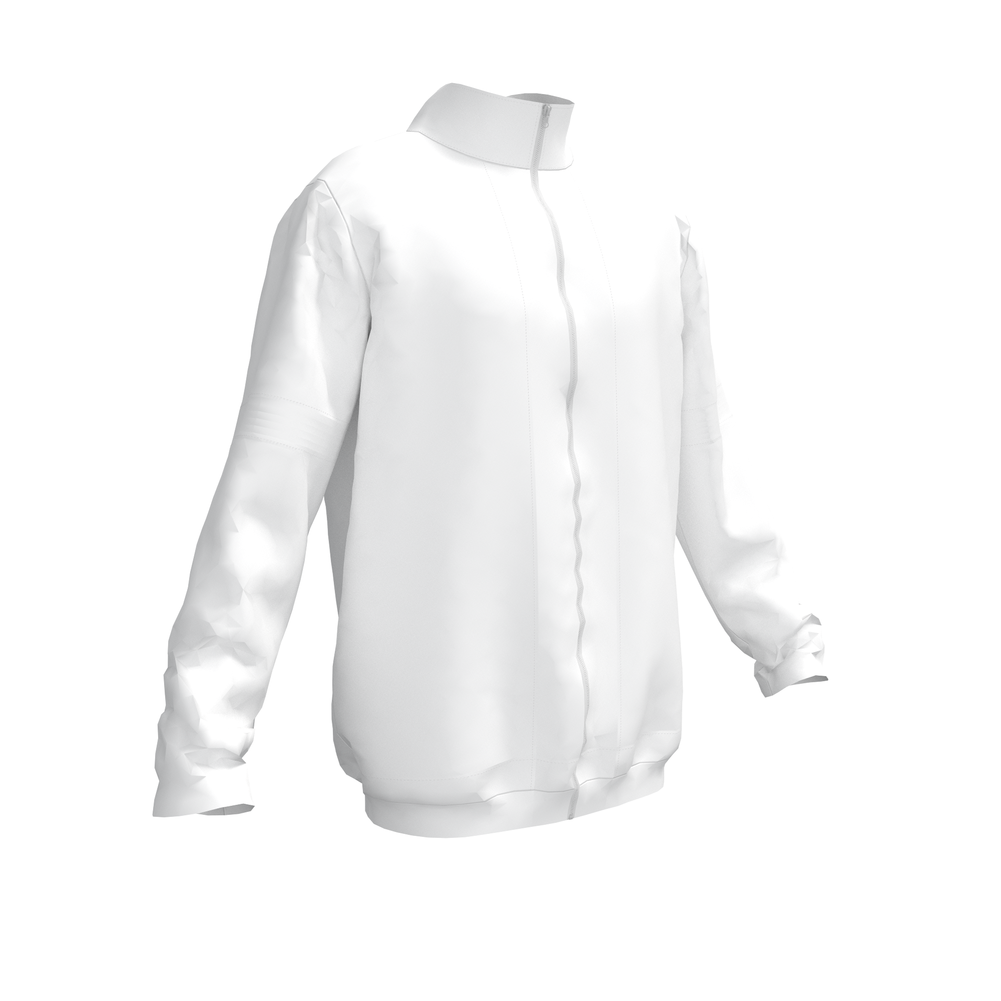 Stand-Collar Zip Jacket Mockup with Minimal Technical Look preview