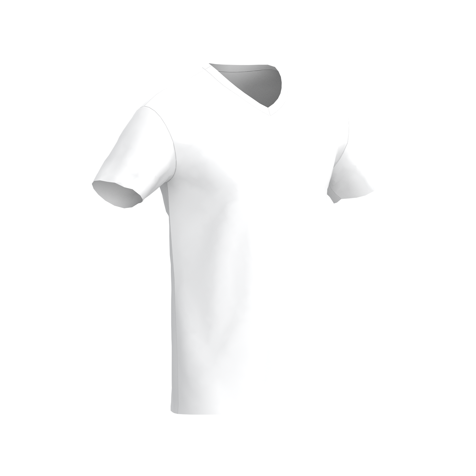 Boxy Streetwear T-Shirt Mockup with Minimal Front Silhouette preview